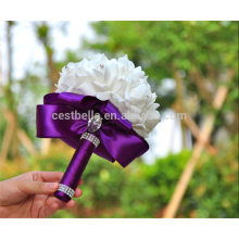 Wholesales bridal beading artificial beautiful flower wedding bouquet